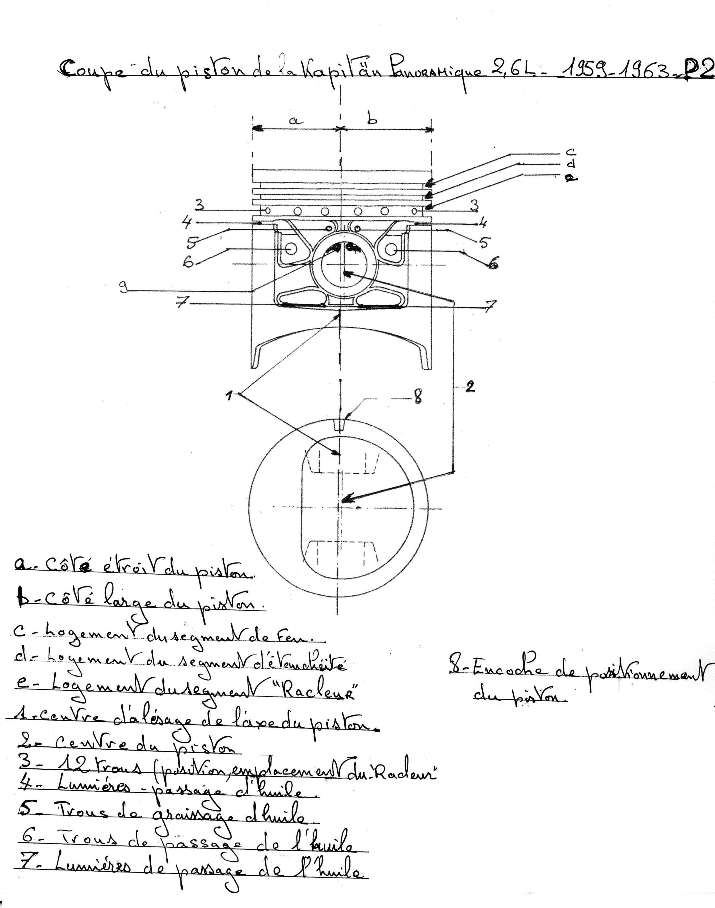 restauration moteur ancien opel des années 60 - Page 5 Coupe-piston-2,6L